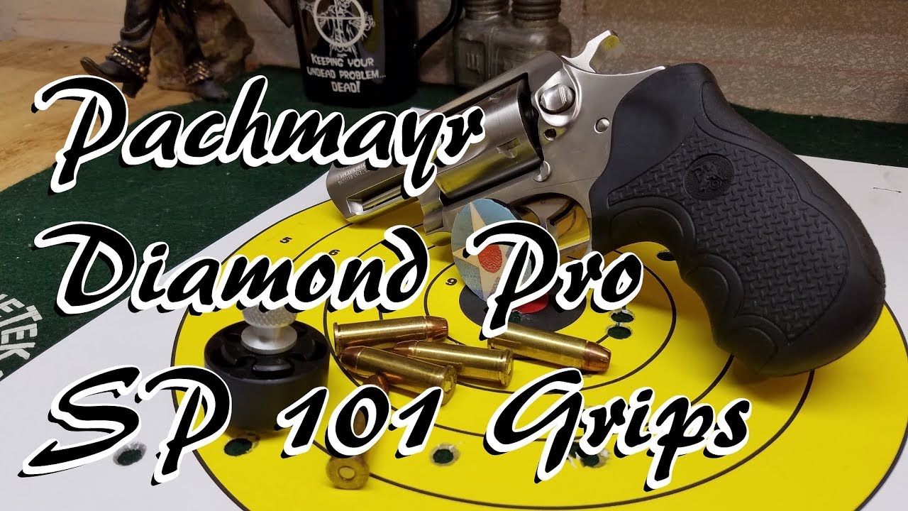 Pachmayr Diamond Pro Ruger SP101 Grip Install & Review