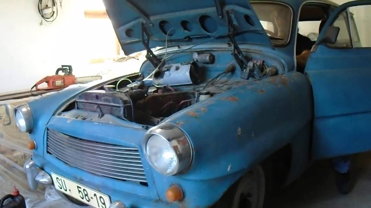 1967 Škoda Octavia combi - First start after 10+ years