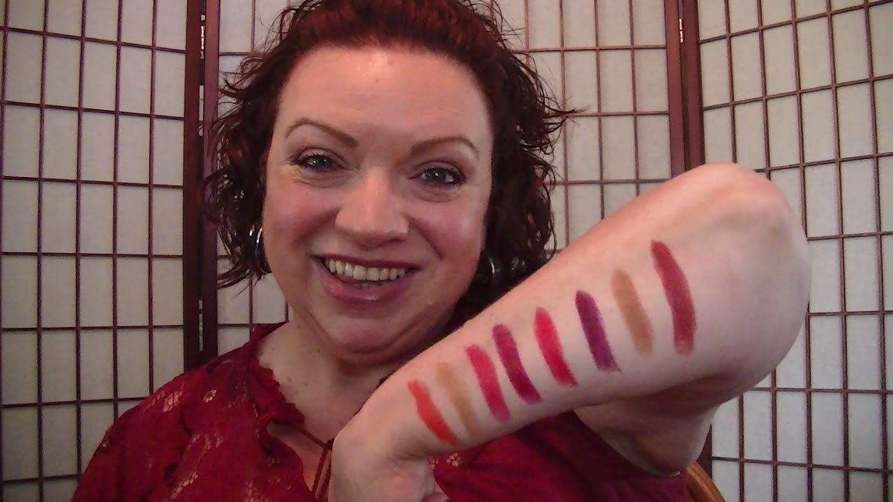 Avon Glimmer Satin Lipstick Swatches - New Shades To Me!