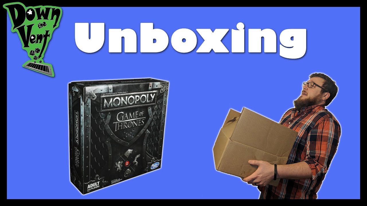 Monopoly: Game of Thrones Board Game Unboxing