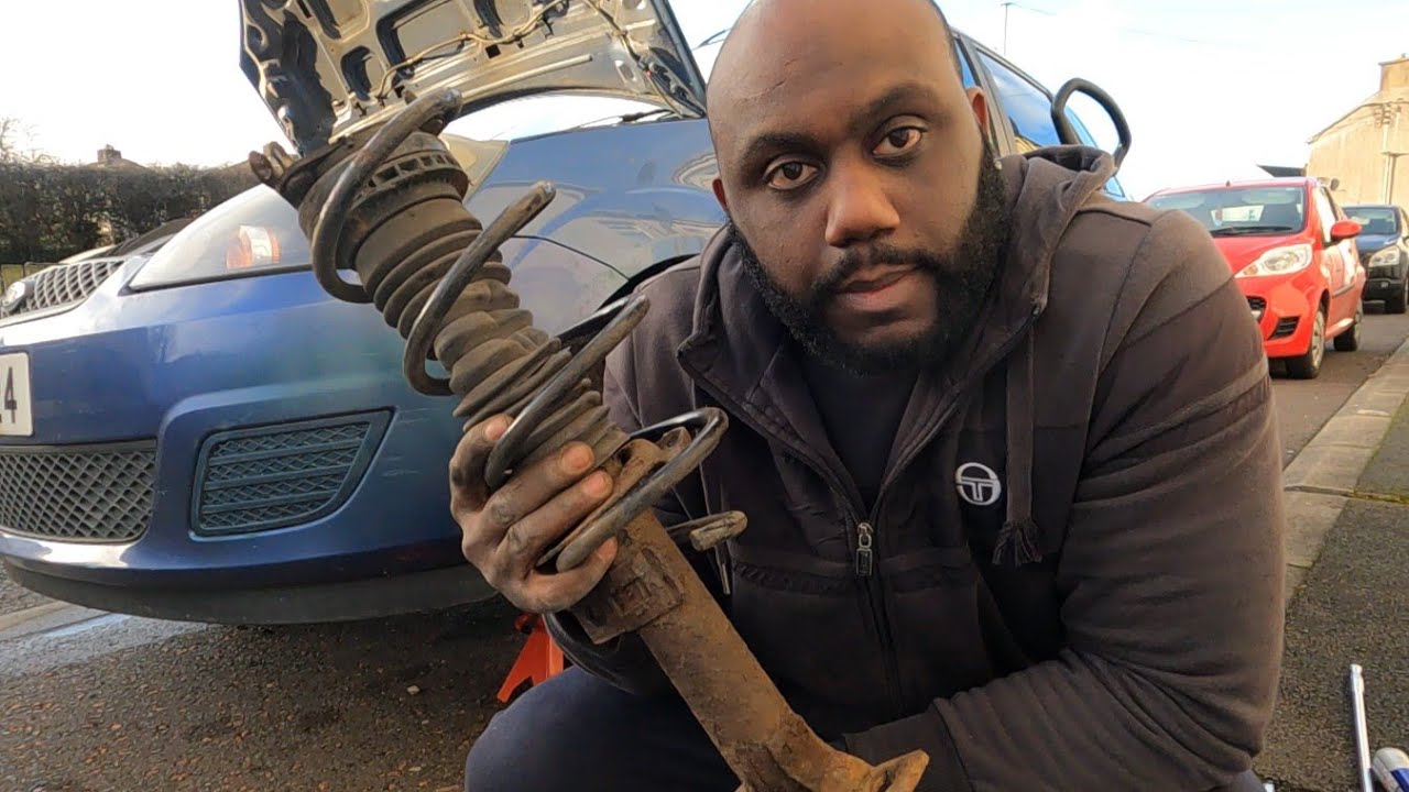 Ford fiesta (Mk6) broken spring replacement