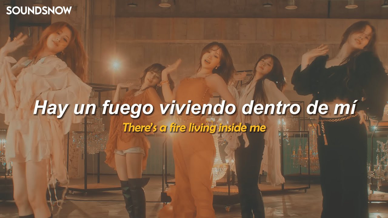 LE SSERAFIM (르세라핌) 'HOT (English Version) || Sub. Español + Lyrics