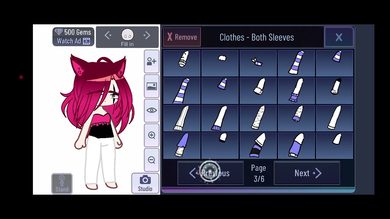 создаю Эбигейл Сфивт в Гача клуб gacha club |By Gacha Latte|
