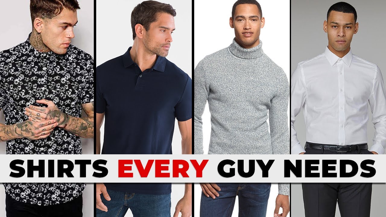 5 Shirts EVERY GUY Needs in His Closet | Alex Costa
