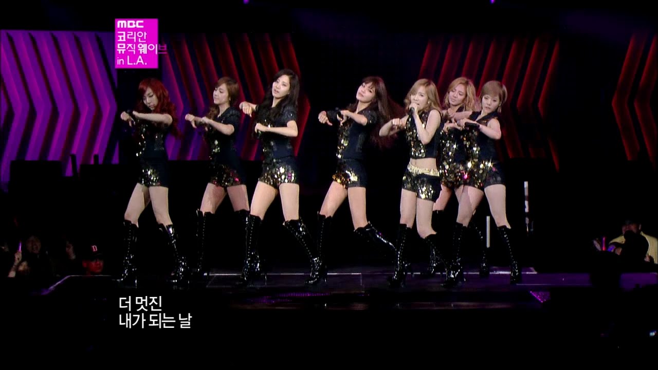 【TVPP】SNSD - Run Devil Run, 소녀시대 - 런 데빌 런 @ Korean Music Wave in L.A Live