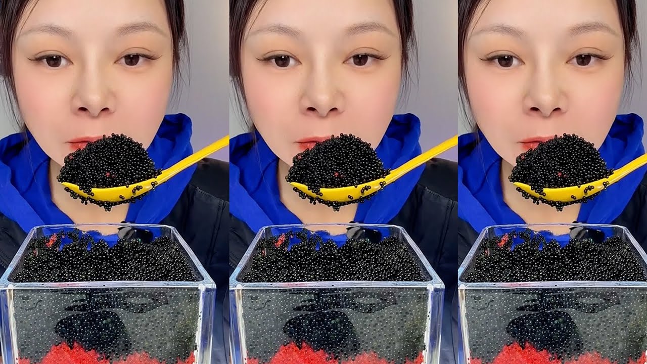 ASMR TOBIKO EGGS | FLYING FISH ROE | EXTREME EATING SOUNDS
