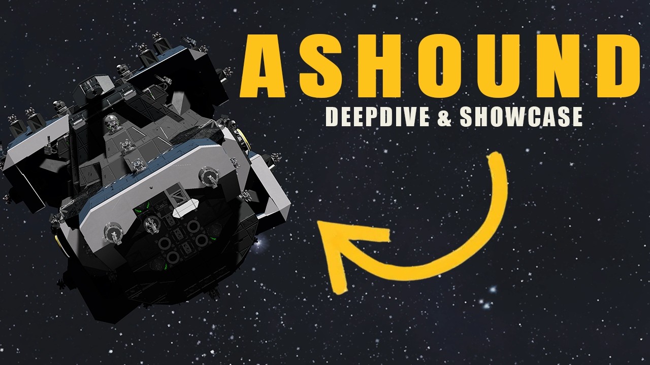 LACN Ashound DEEPDIVE & SHOWCASE | Sigma Draconis Expanse | Space Engineers