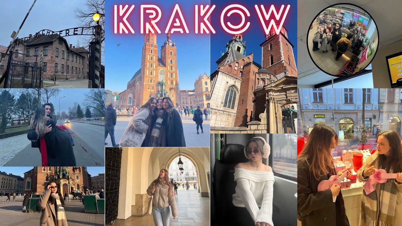 POLONYADA 3 GÜN |AUSCHWİTZ TOPLAMA KAMPI , WAWEL CASTLE VE KİLİSELER 🇵🇱