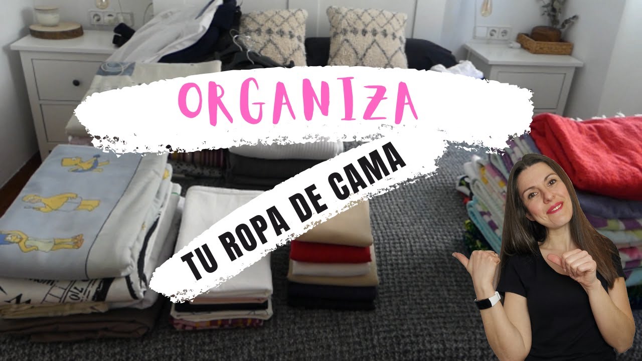 Organizando TODA MI ROPA DE CAMA, ANTES Y DESPUÉS