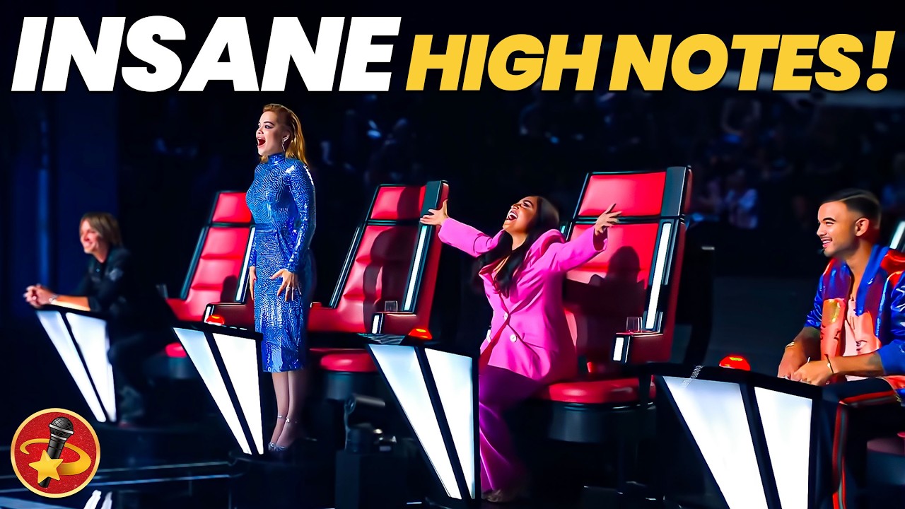 The LONGEST High Notes EVER in The Voice HISTORY! (7 – 17 Seconds 🤯)