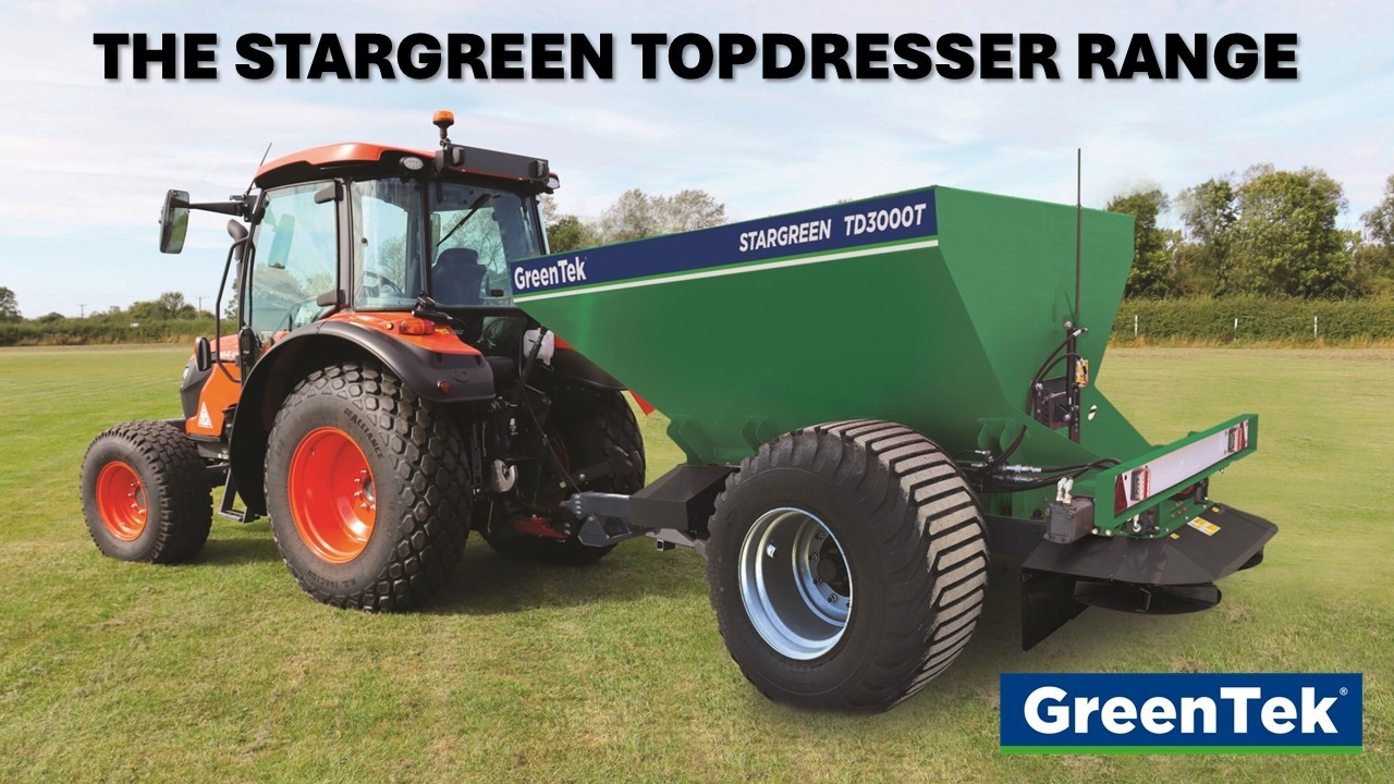 GreenTek STARGREEN TOPDRESSERS INCLUDING NEW TD3000T