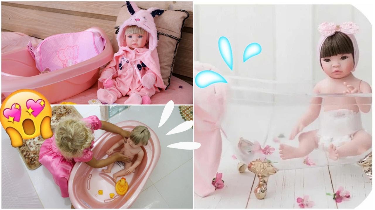 Bebê Reborn 100% Silicone/Pode Dar Banho Corpo Todo!