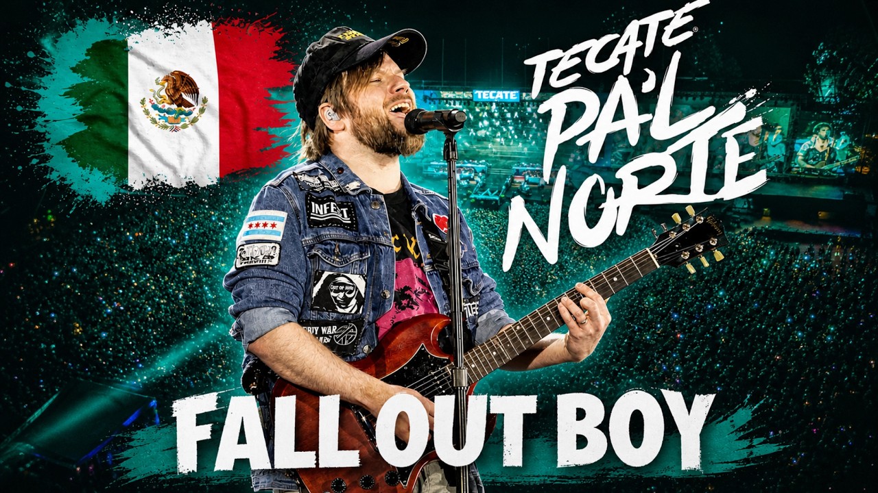 Fall Out Boy en Tecate Pa'l Norte 2025 - Concierto completo en vivo - 4K 60 fps