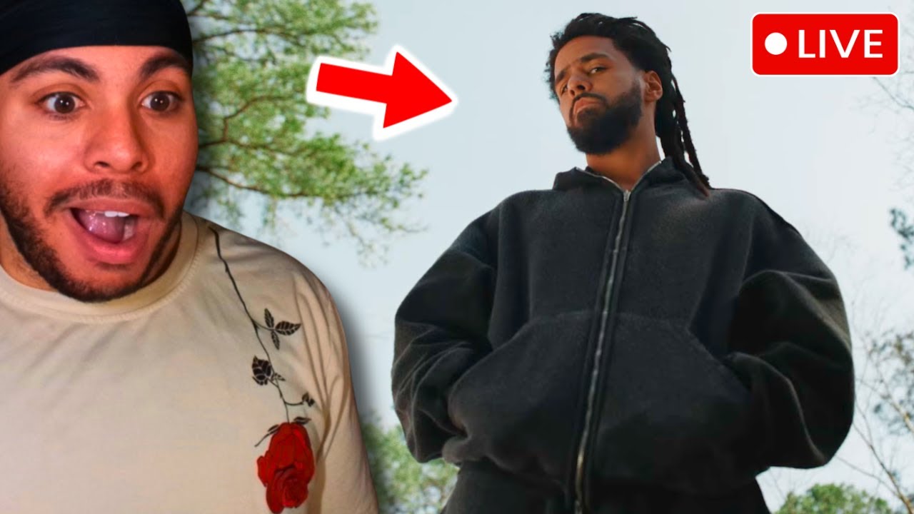 🔴 LIVE: J. Cole – The Fall Off (FULL ALBUM REACTION)
