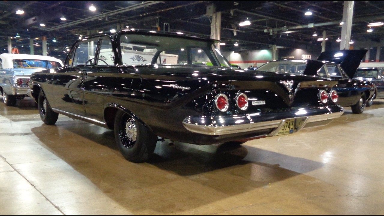 Chevrolet Chevy Biscayne 1961 года выпуска, двигатель 409 CI V8, 4-ступенчатая механическая короб...