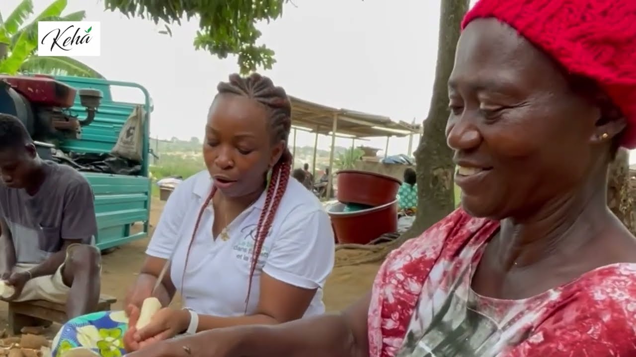 Tu veux découvrir le secret de la fabrication de l'ATTIEKE traditionnel de Bingerville  regarde ça !