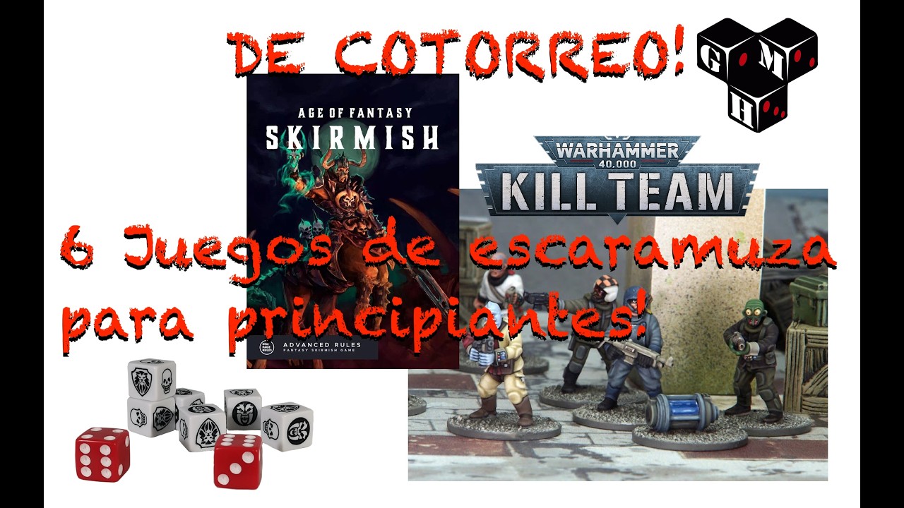 De Cotorreo! 6 juegos de escaramuza para principiantes
