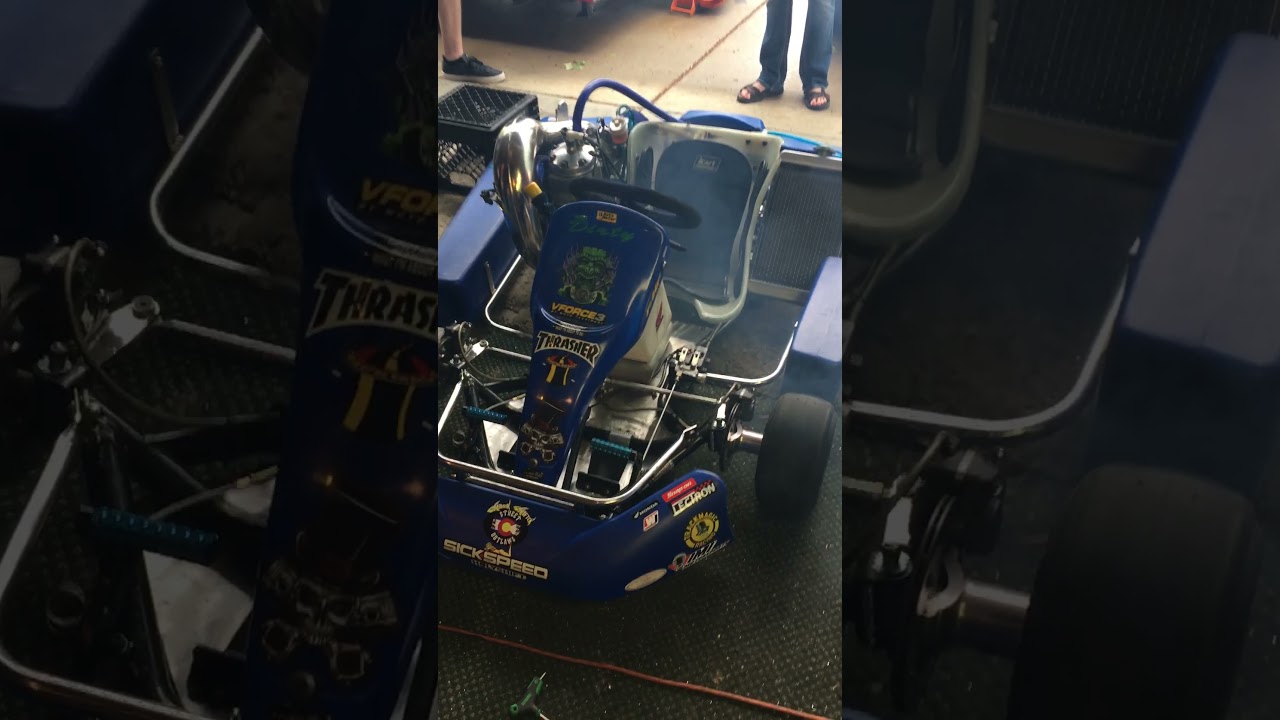 Custom Built Honda 500 Shifter Kart Running!!