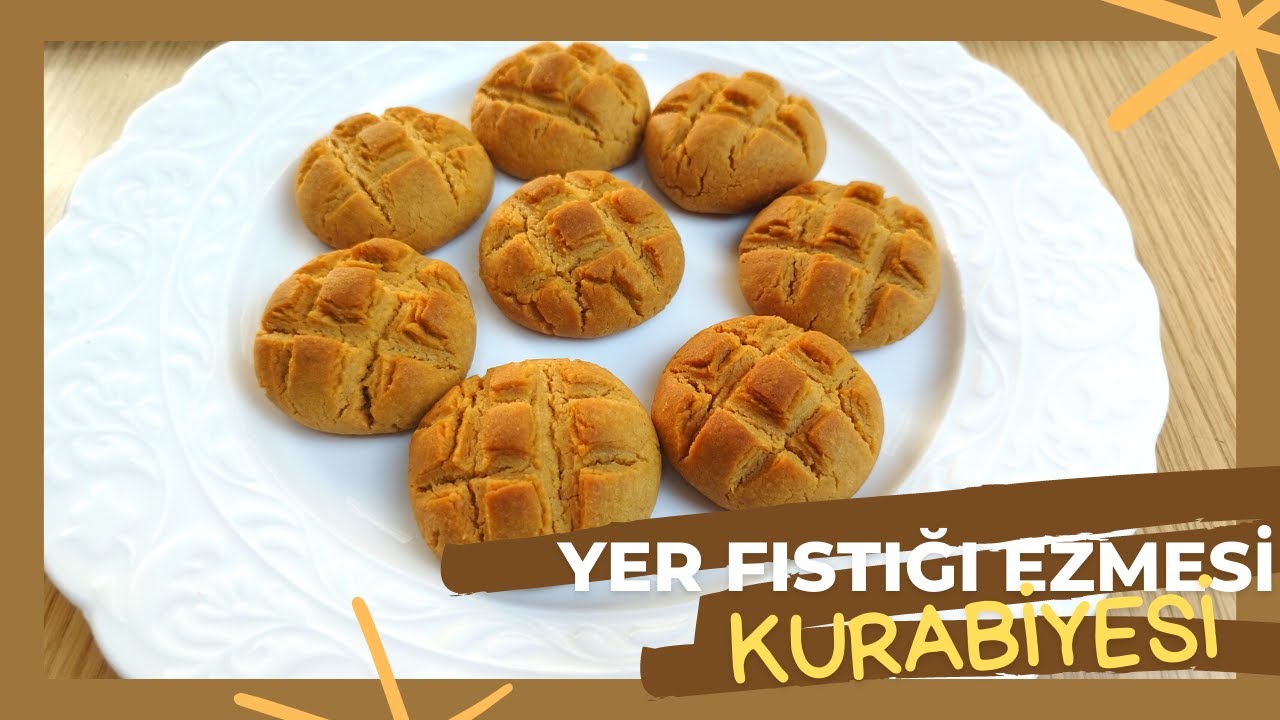 BU KURABİYENİN MÜBTELASI OLACAKSINIZ | YER FISTIĞI EZMELİ EFSANE KURABİYE | FISTIK EZMELI KURABİYE 🍪