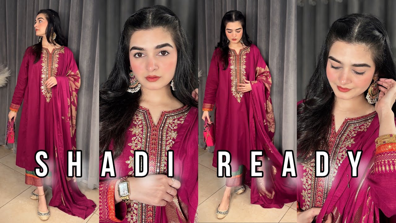 Shadi Ready In 5-mins || Basic & Easy Makeup Routine