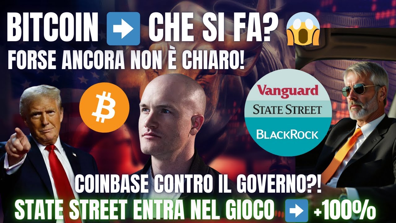 🚨 BITCOIN E CRYPTO MINACCIANO LE BANCHE USA? COINBASE CONTRO TUTTI, OCCHIO A QUESTO 😱
