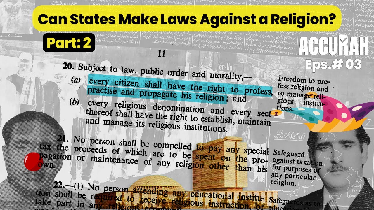 Can a Government Expel a Sect from Its Own Faith? | The Ahmadiyya Controversy Part 2 | Ep 03