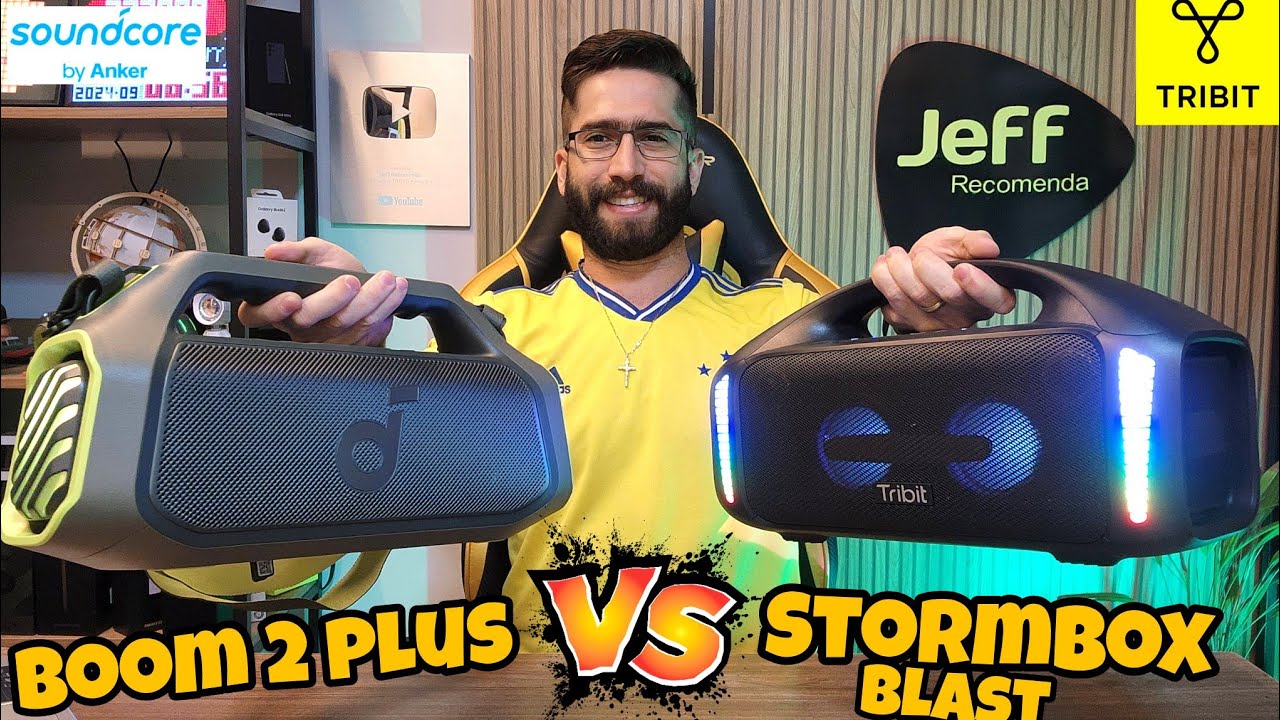 TRIBIT STORMBOX BLAST 90W Vs ANKER SOUNDCORE BOOM 2 PLUS 140W: Qual caixa de som Levou a melhor?