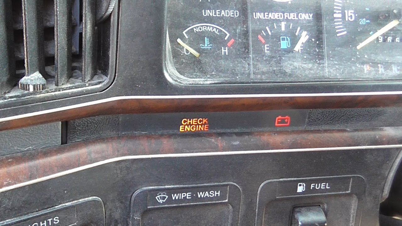 Чтение кодов неисправностей Ford OBD1 1980–95 гг.