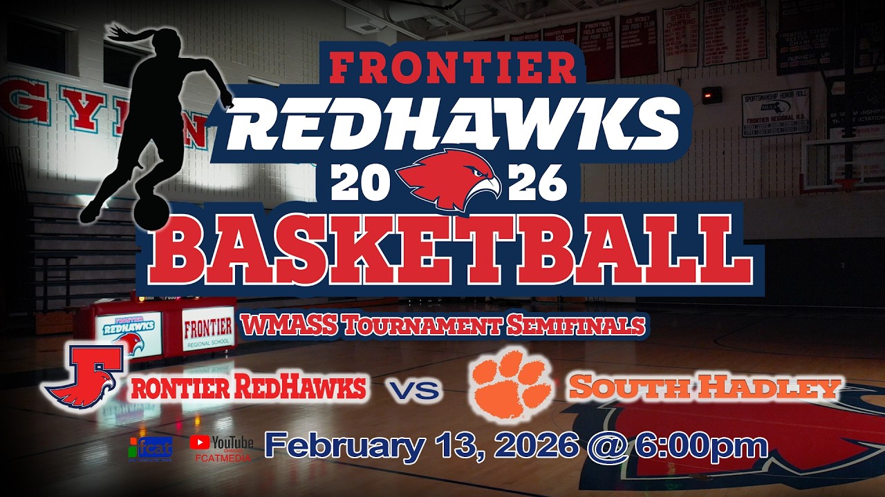 Frontier Regional Girls Basketball WMASS Tournament Semifinals vs South Hadley