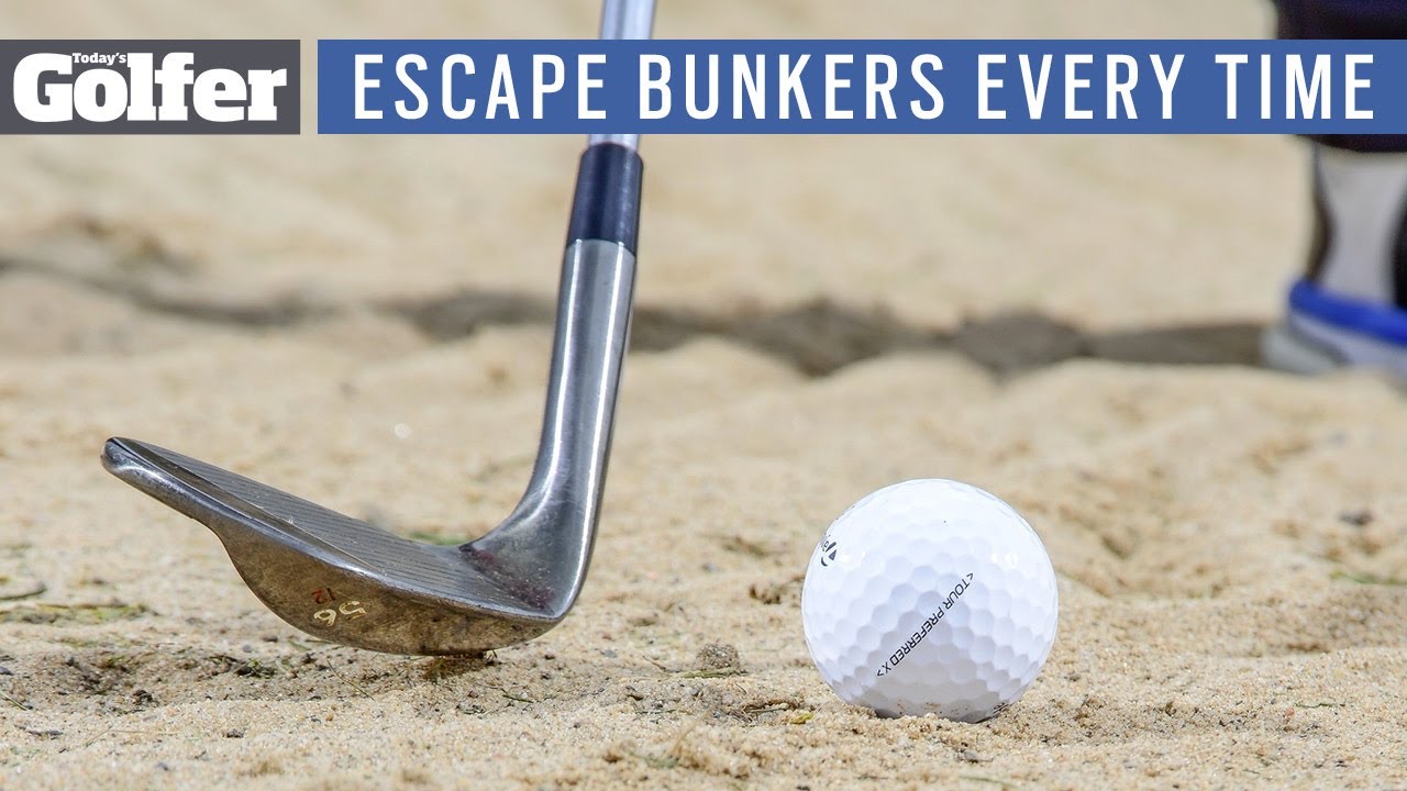 The easy way to escape golf bunkers every time