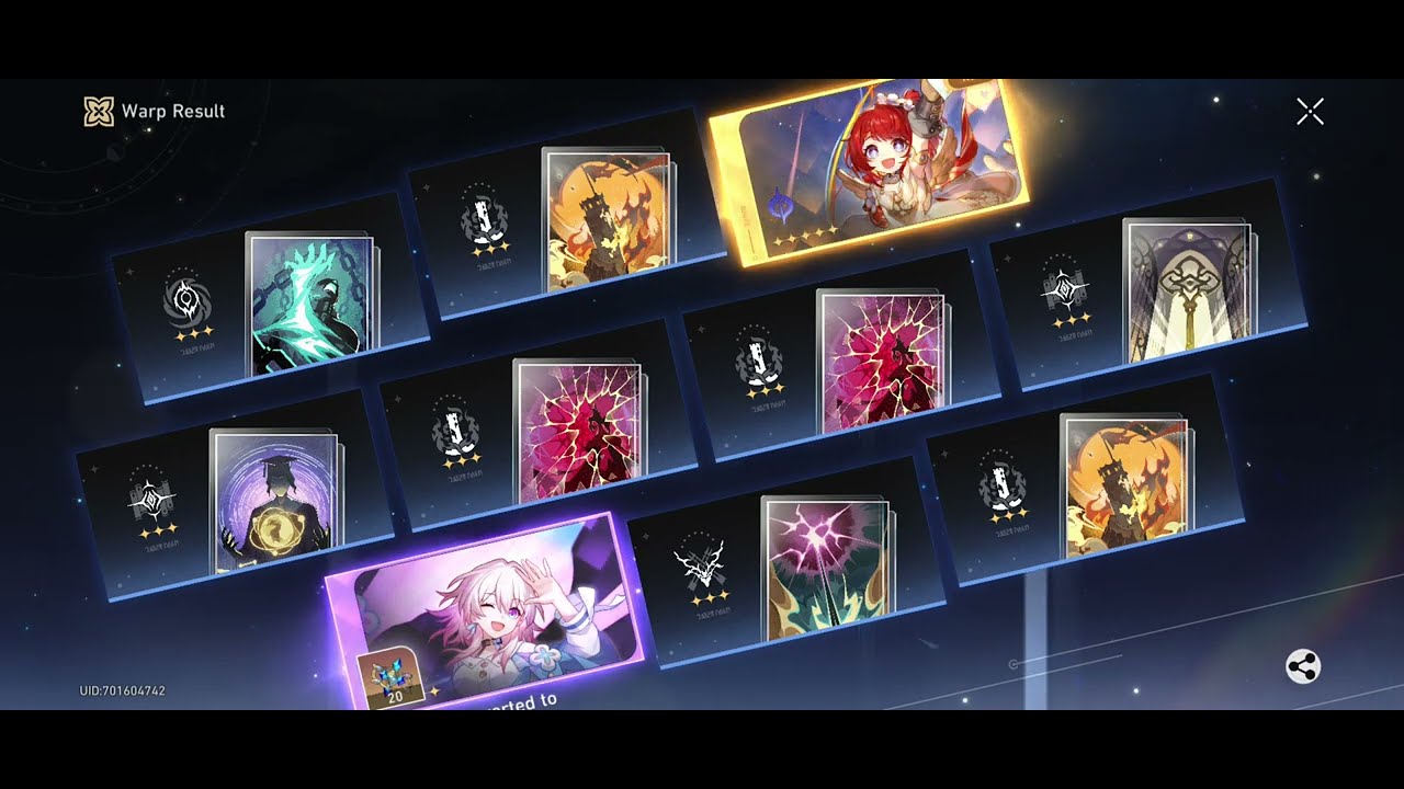 Pulling for E0S1 Tribbie on the last day of her banner (bc Cerydra is getting mistreated by Hoyo)