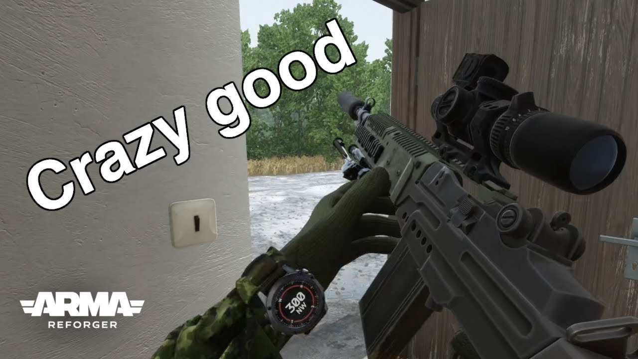 The new MK14 EBR is so GOOD In Arma Reforger