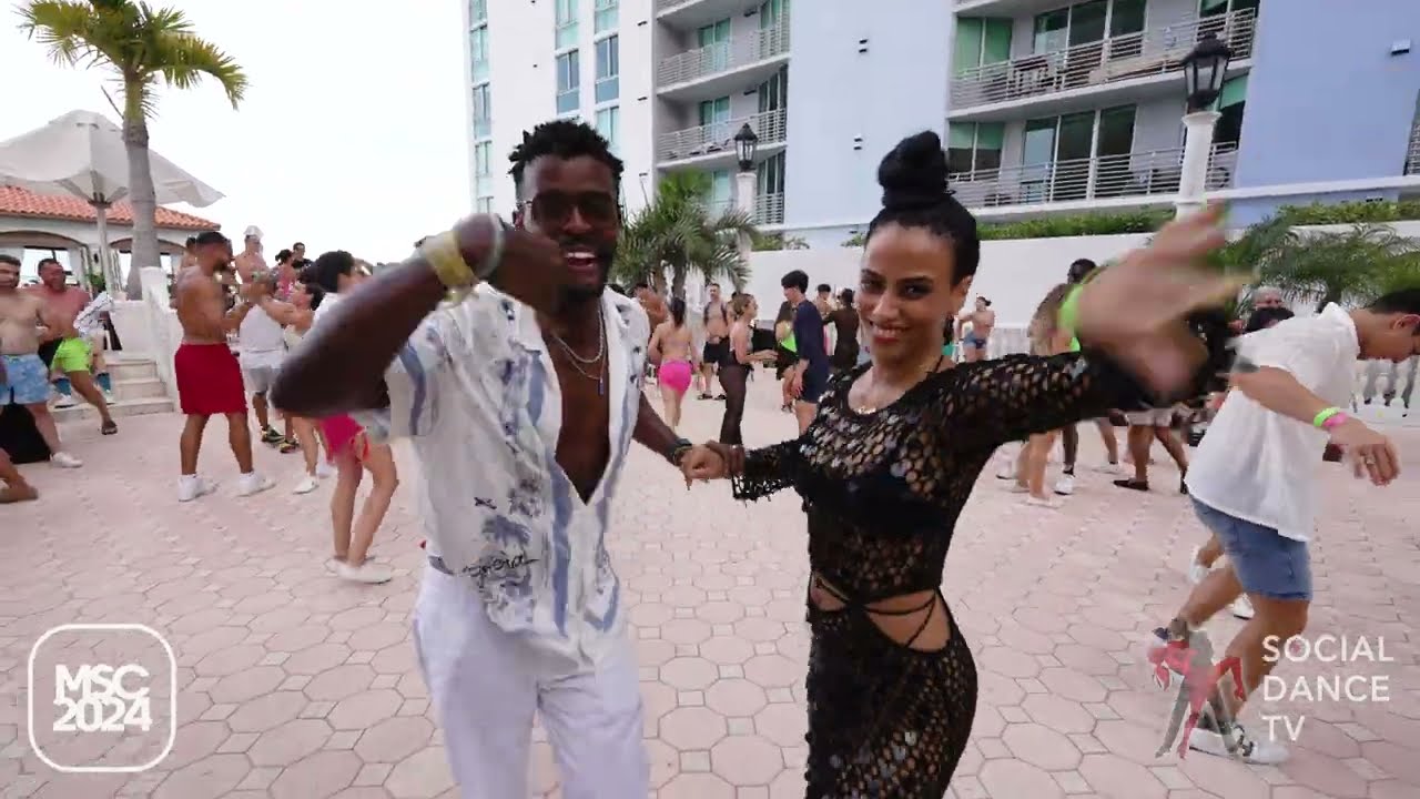 Adriel & Sylvia - Salsa social dancing | Miami Salsa Congress 2024