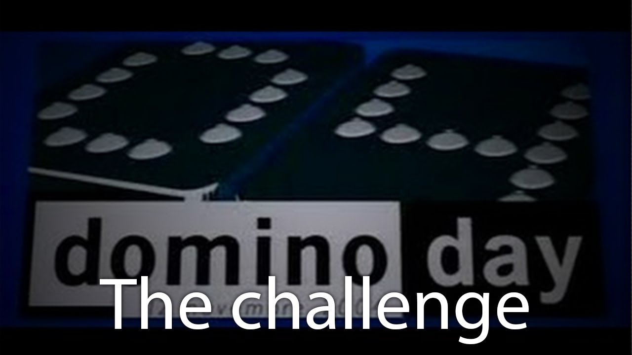 [FR] Domino Day 2004  - The challenge