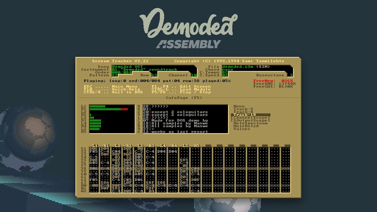 История создания музыки к демо, выигравшей Assembly 2025