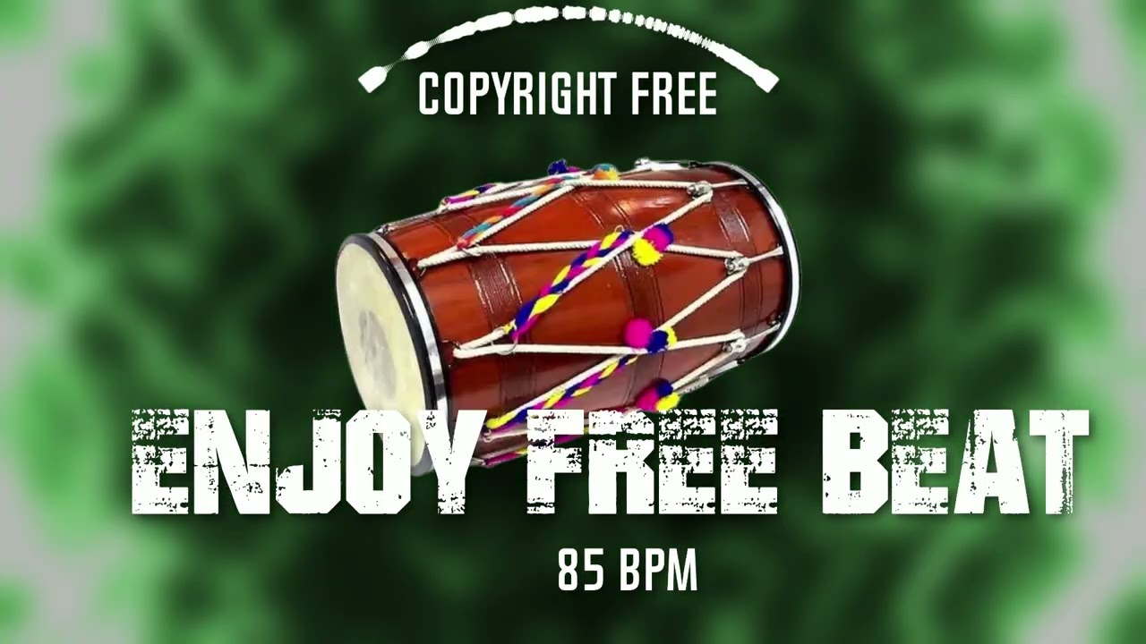 Free Punjabi Song Beat  | Punjabi  New Dhol | Punjabi Latest  Folk beat 85  BPM | By Shyam Verma