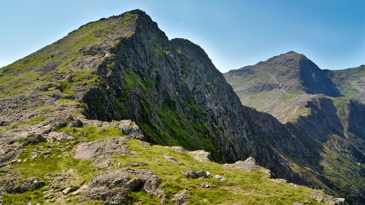 The Lliwedd Via Watkin Path Waterfalls North Wales