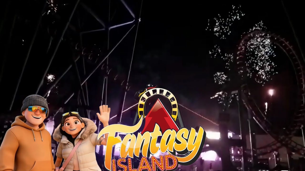 Fireworks at Fantasy Island Ingoldmells Skegness | Amazing Night Show 2025