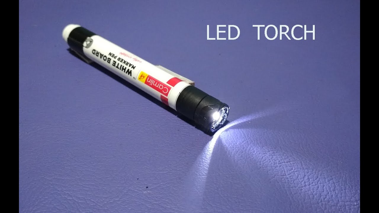 How to make a LED Torch/Flashlight at Home