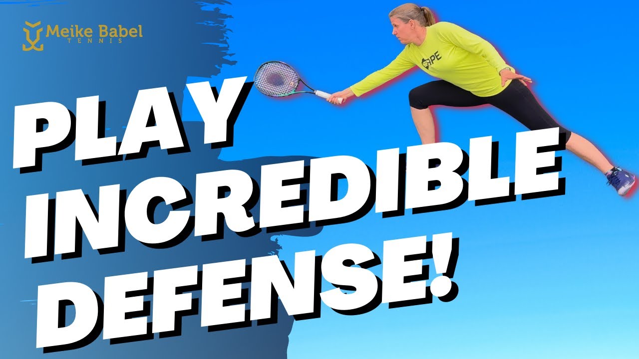 SMART TENNIS STRATEGY: How To Play Defense And WIN MORE MATCHES!