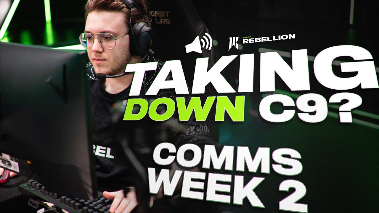 How it sounds to beat C9 | Shopify Rebellion Voice Comms LCS Spring 2024 Week 2