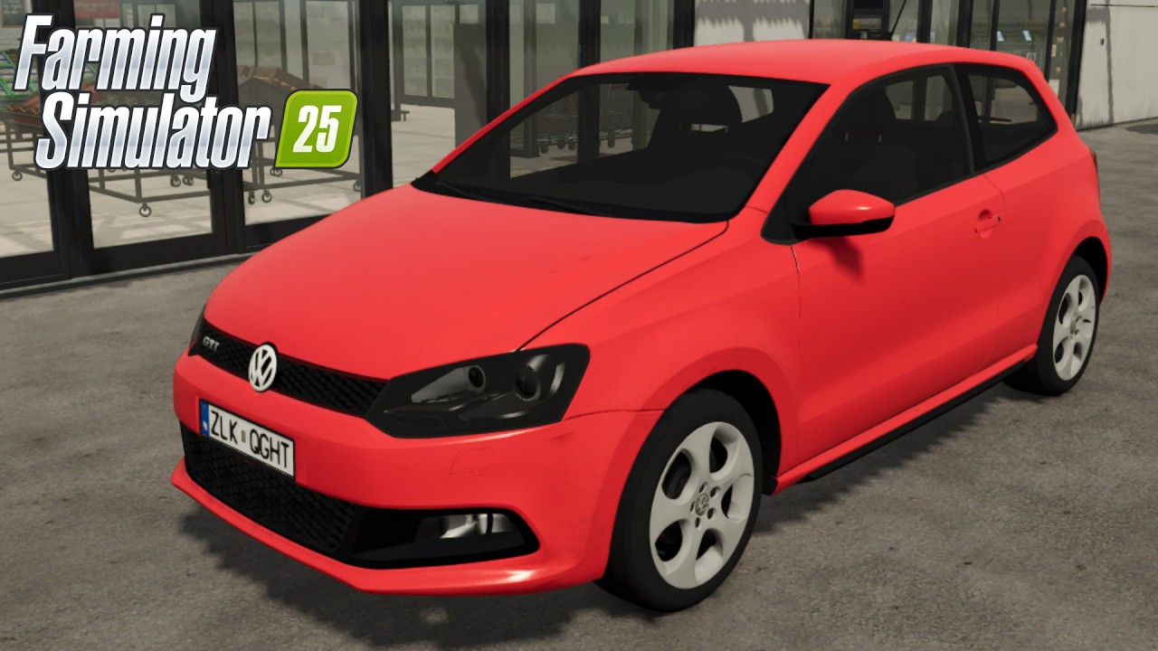 FS25 - 2011 Volkswagen Polo GTI - NEW CAR MOD for Farming Simulator 2025 ROLEPLAY FS25