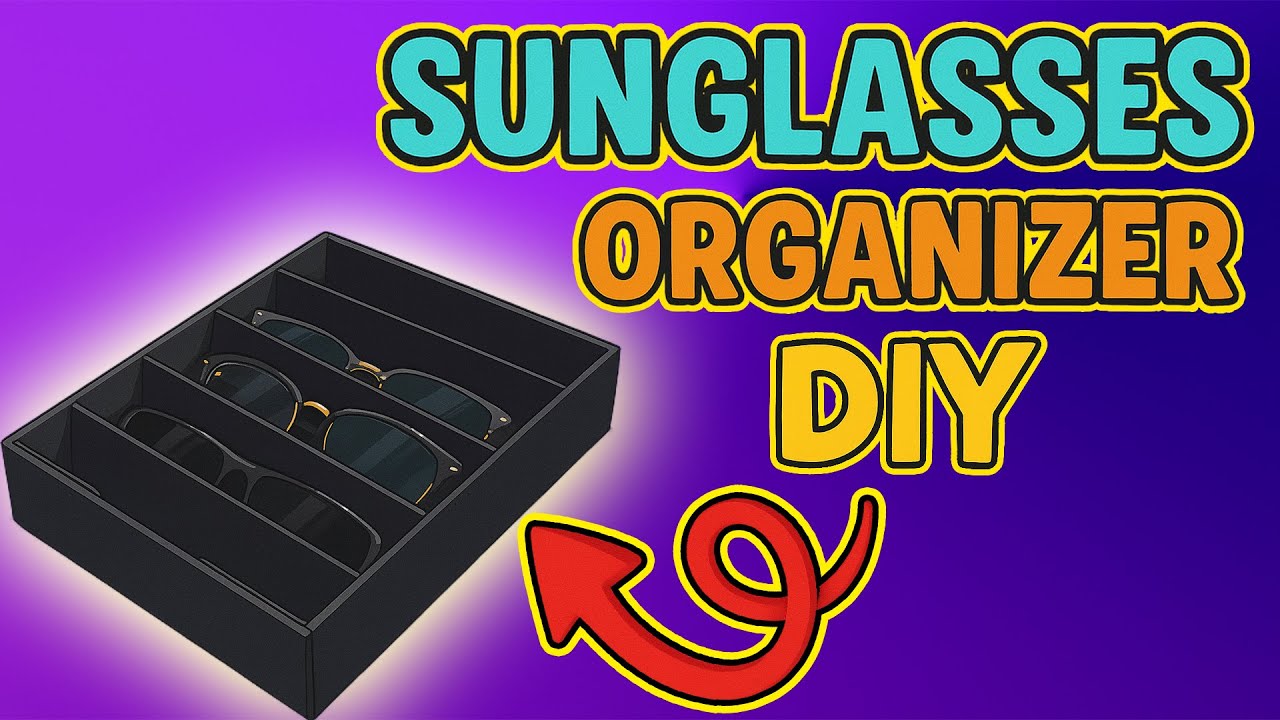 DIY Eyeglasses Organizer | Make a Stylish Glasses Case from Cardboard at Home