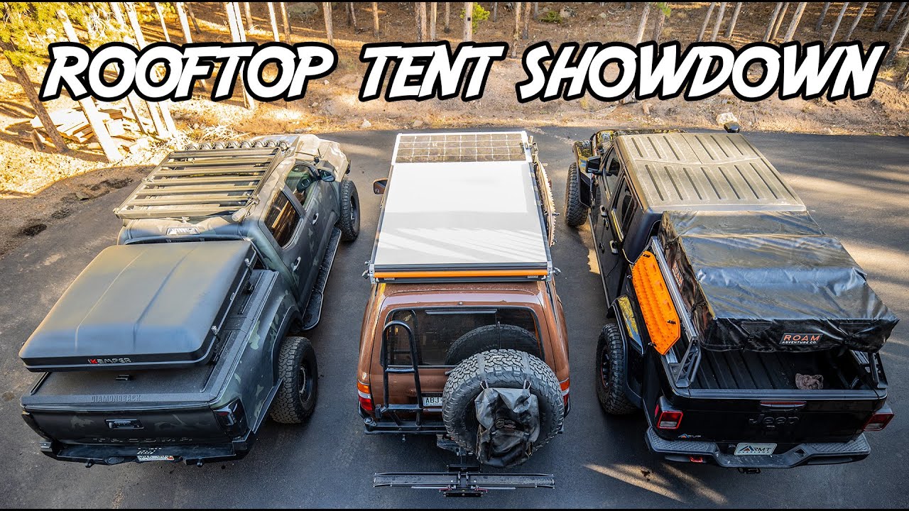 Rooftop Tents Compared - The 3 Main Types of RTTs - Pros and Cons