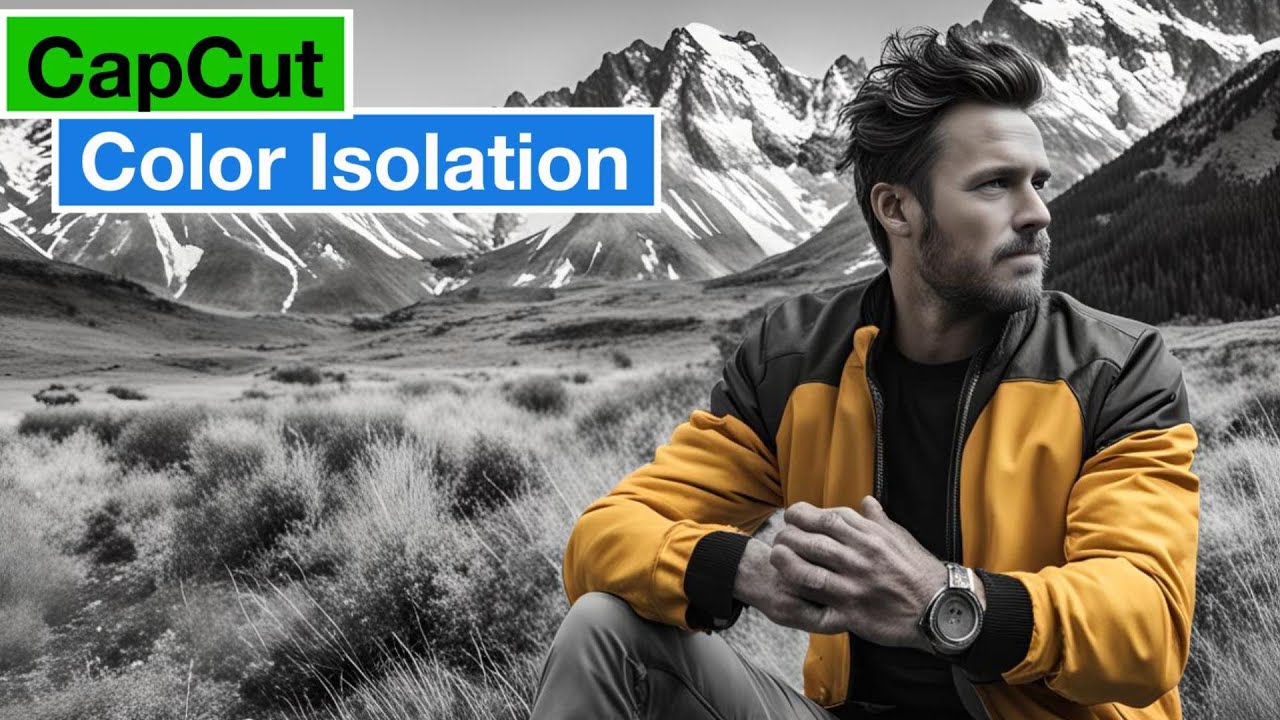 🎥 CapCut Video Editing Tutorial: Color Isolation Effect Made Easy! 🎨