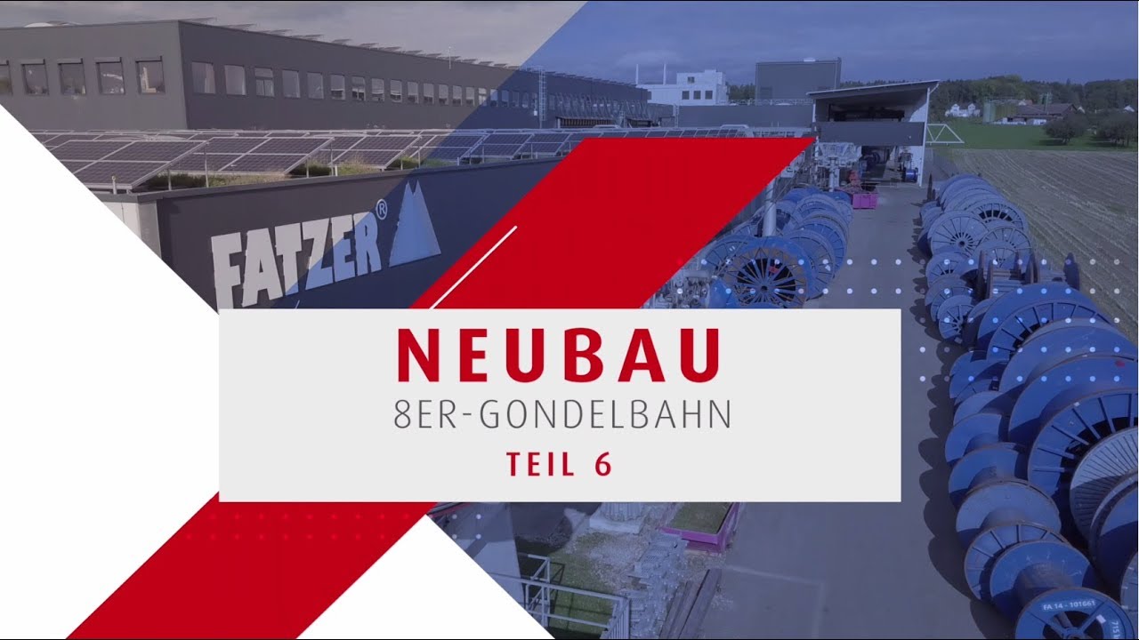 Wir bauen für Sie! - Seiltransport und -spleissung