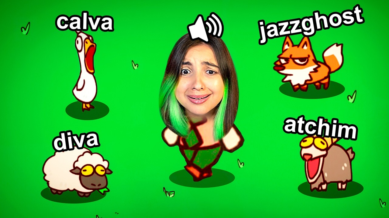 LIBEREI TODOS OS ANIMAIS DO MEU ZOOLÓGICO E ELES ESTÃO COM MINHA VOZ... 