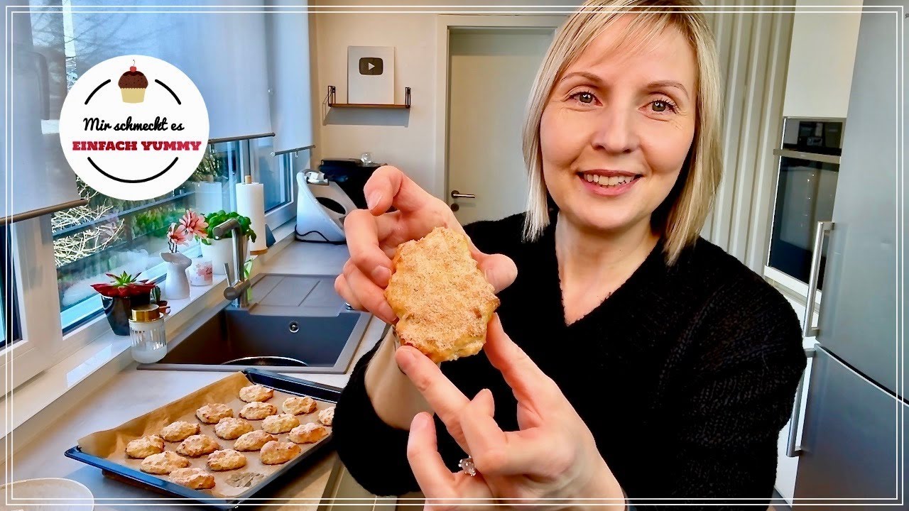 🍎 Die leckersten APFELKRAPFEN aus dem Backofen 😍 - Thermomix® Rezept