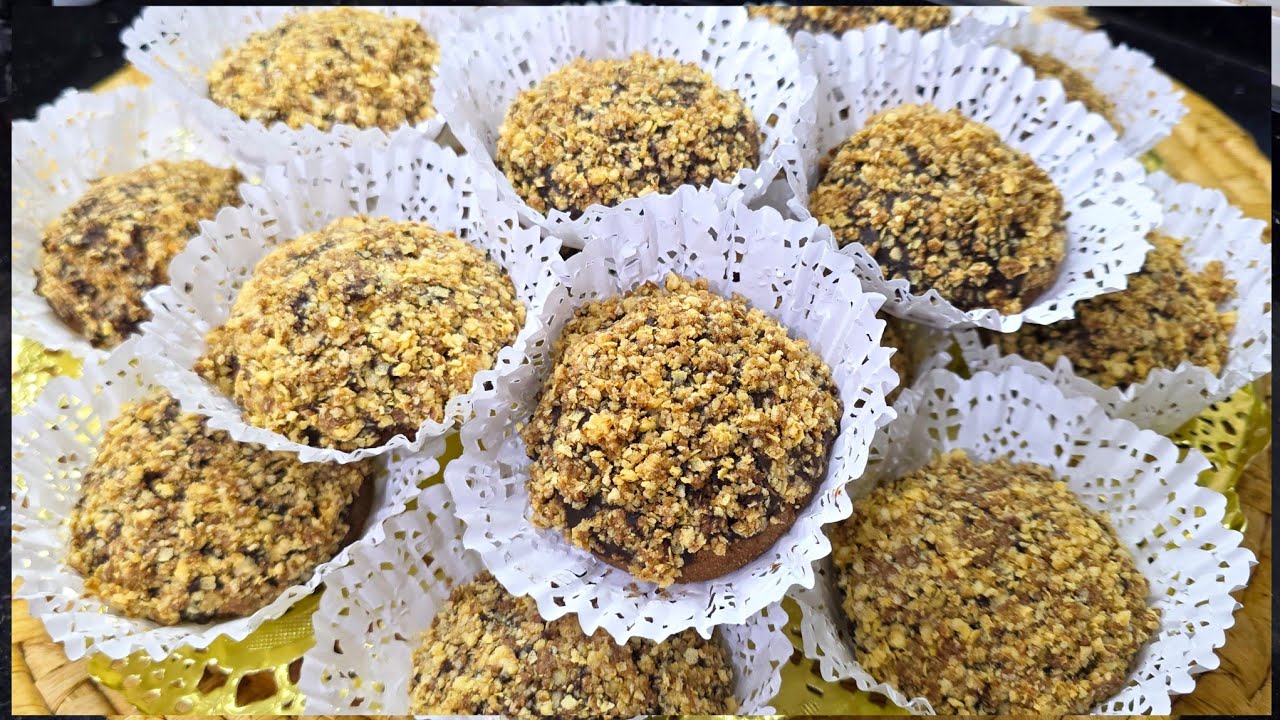 مطبخ ام وليد / مكانش احسن من حلويات زمان،  حلوة الغوفريط بدون بيض شحال بنينة تحفة 😋😍🥰.