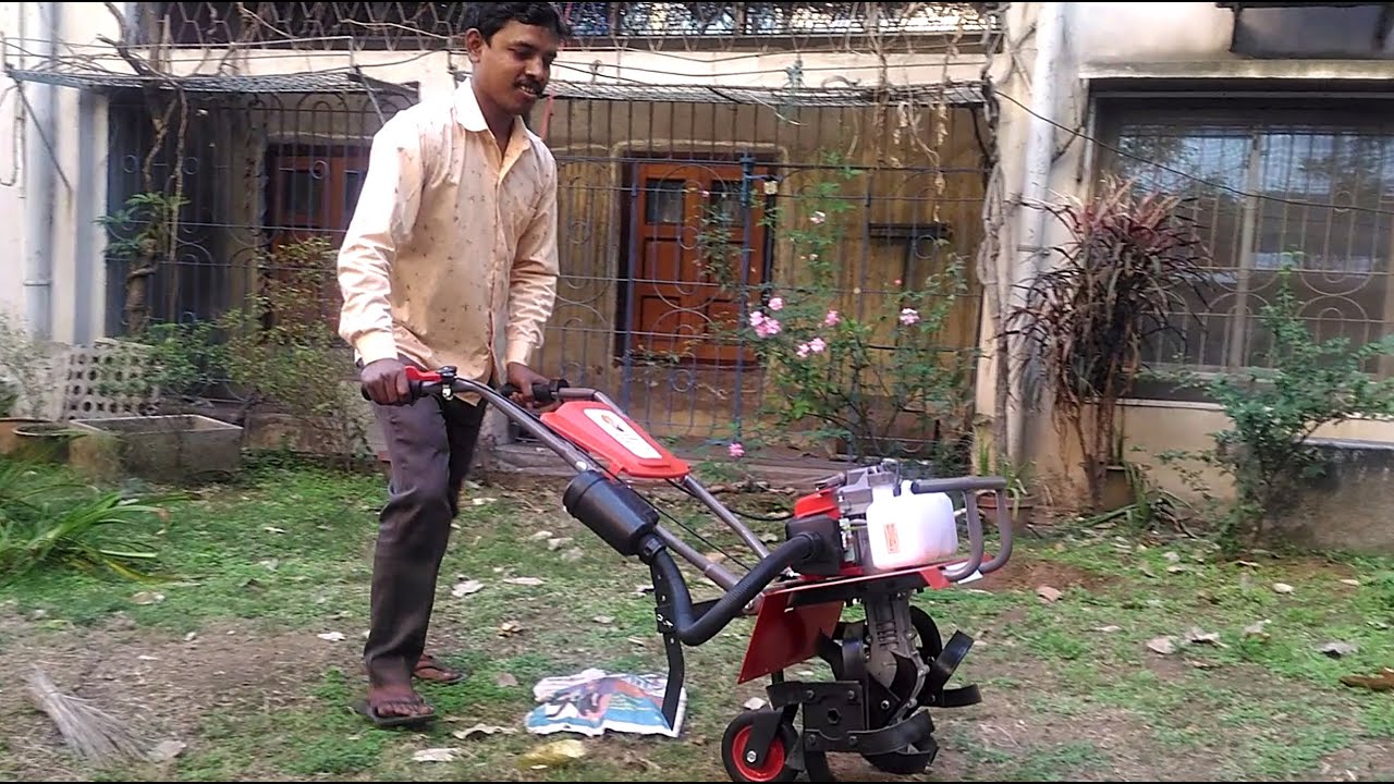 Powerful Mini Power Tiller 68CC, 3HP | Mini Power Tiller | Power Tiller